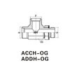Метрический мужской корректирующий конец iso 6149